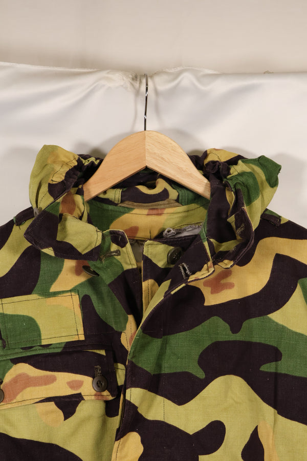 1960s Czech army Vz.60 mlok salamander camouflage parka field jacket used