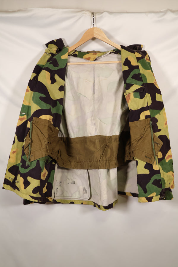 1960s Czech army Vz.60 mlok salamander camouflage parka field jacket used