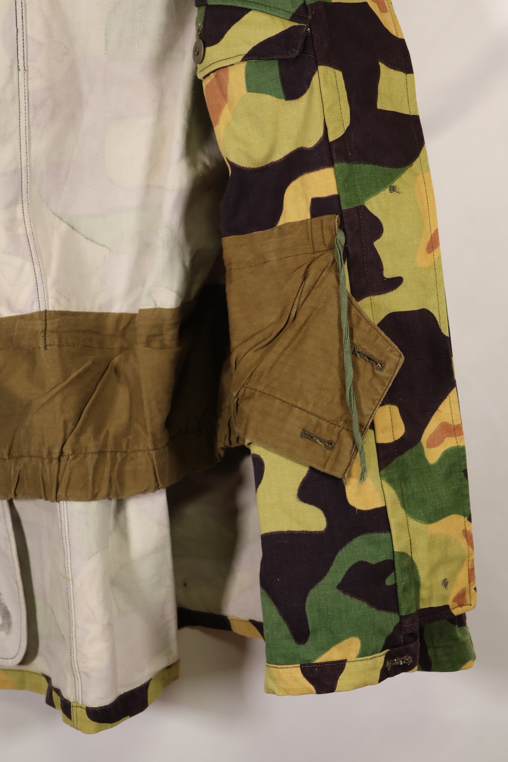 1960s Czech army Vz.60 mlok salamander camouflage parka field jacket used