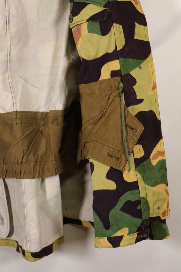 1960s Czech army Vz.60 mlok salamander camouflage parka field jacket used