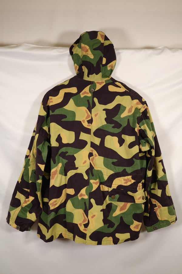 1960s Czech army Vz.60 mlok salamander camouflage parka field jacket used