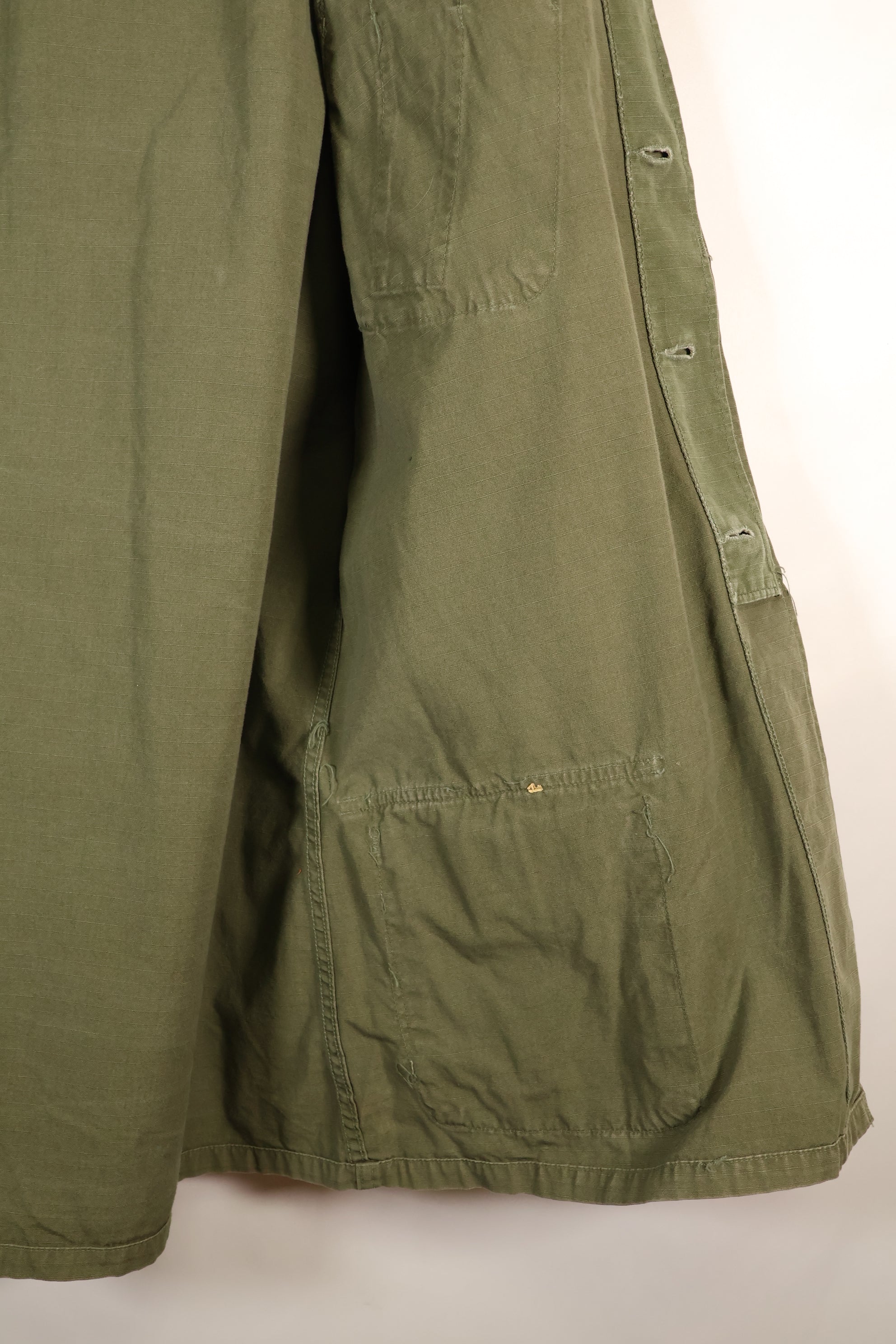 1968 Contract, M-L US Army, 4th Model Jungle Fatigue Jacket, Used