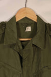 Real 2nd Model Jungle Fatigue Jacket S-R Used, faded, stained.