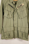 1969 Contract S-S 4th Model Jungle Fatigue Jacket with Tape—Used
