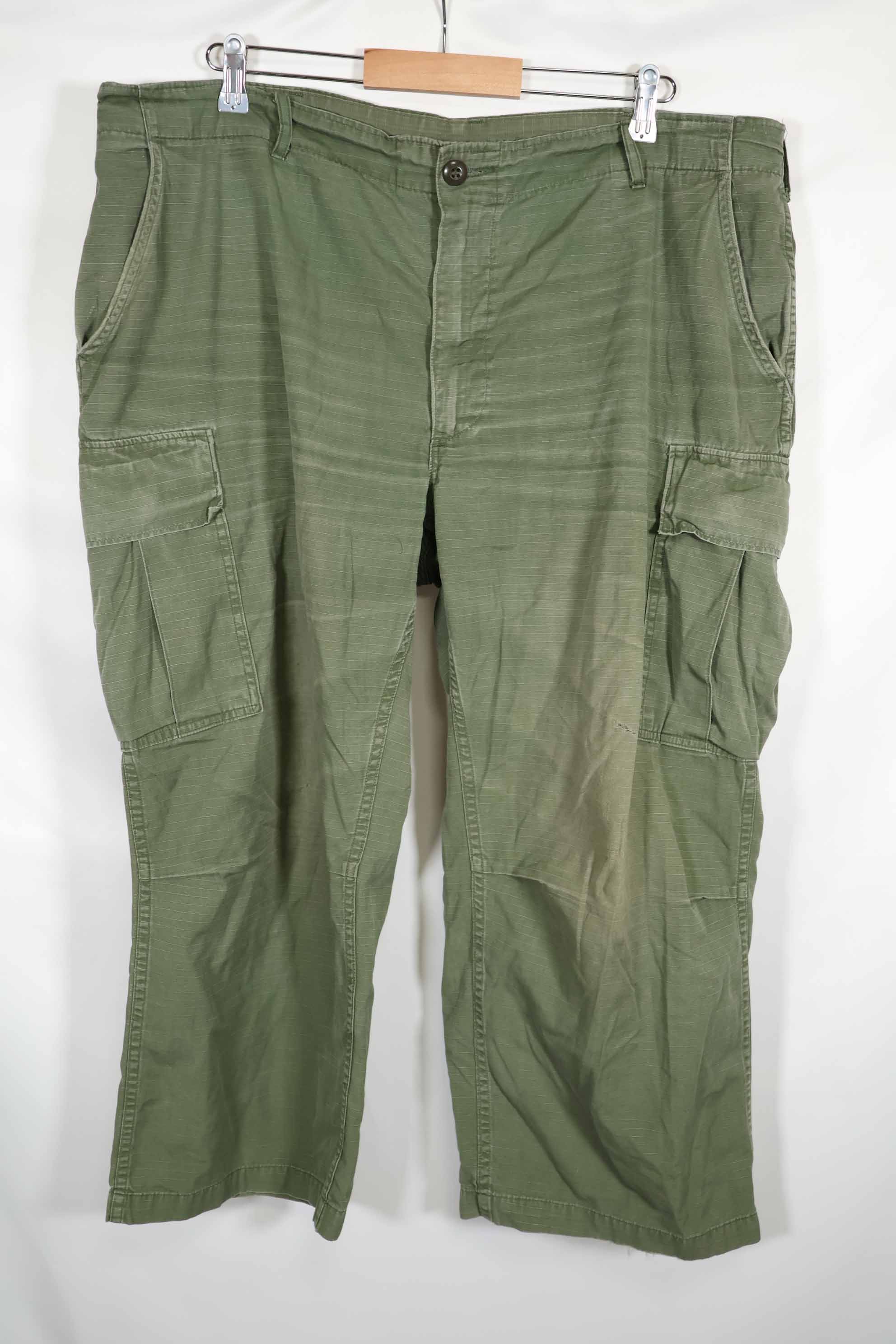 1969 4th Model Jungle Fatigue Pants X-L-R Used A