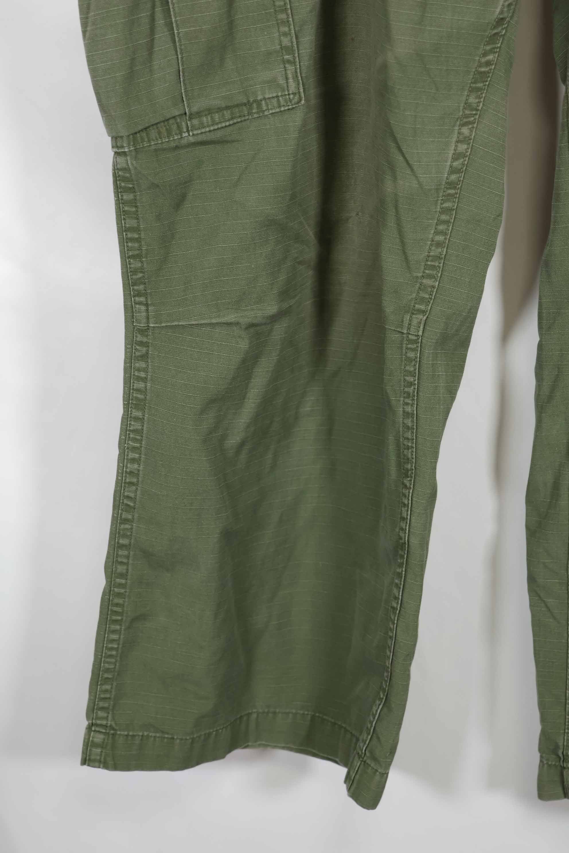 1969 4th Model Jungle Fatigue Pants X-L-R Used A