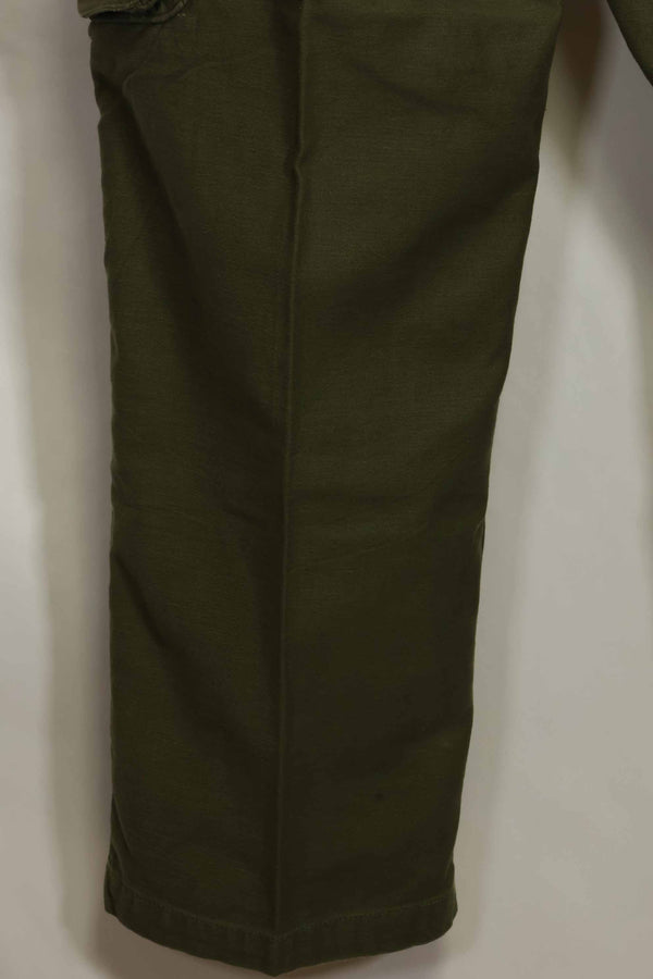 1960s lot OG-107 baker pants with modified cargo pockets, ex-special forces personnel, used, D
