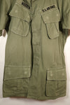 1967 Contract, M-L, 3rd Model Jungle Fatigue Jacket, USAF, Customized by Owner, Used