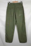 1960s Poplin fabric OG-107 utility pants, baker pants, used A