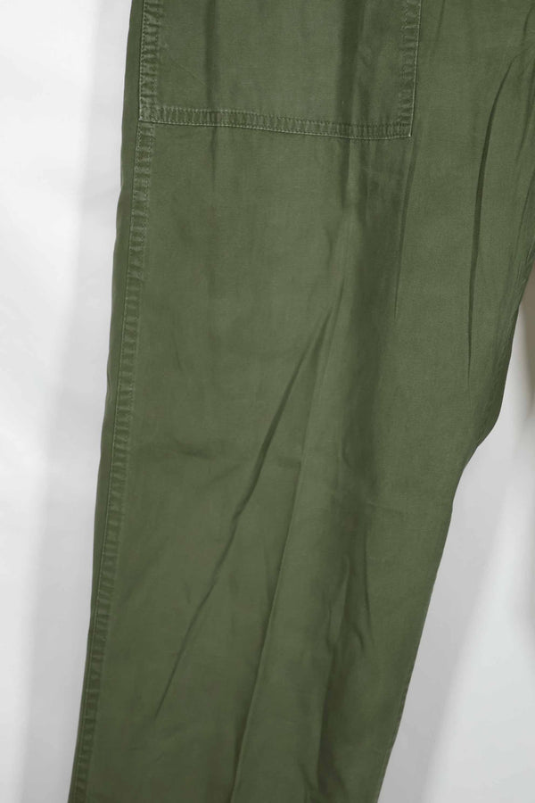 1960s Poplin fabric OG-107 utility pants, baker pants, used, B