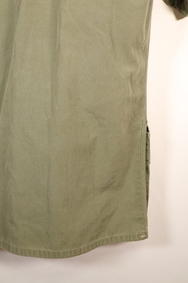 1966–67 Contract, S-R, Presumed USAF Issue, 3rd Model Jungle Fatigue Jacket, Short-Sleeve, Used