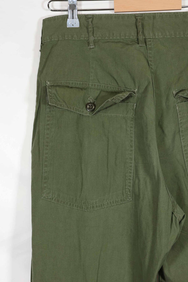 1960s Poplin fabric OG-107 utility pants, baker pants, used C