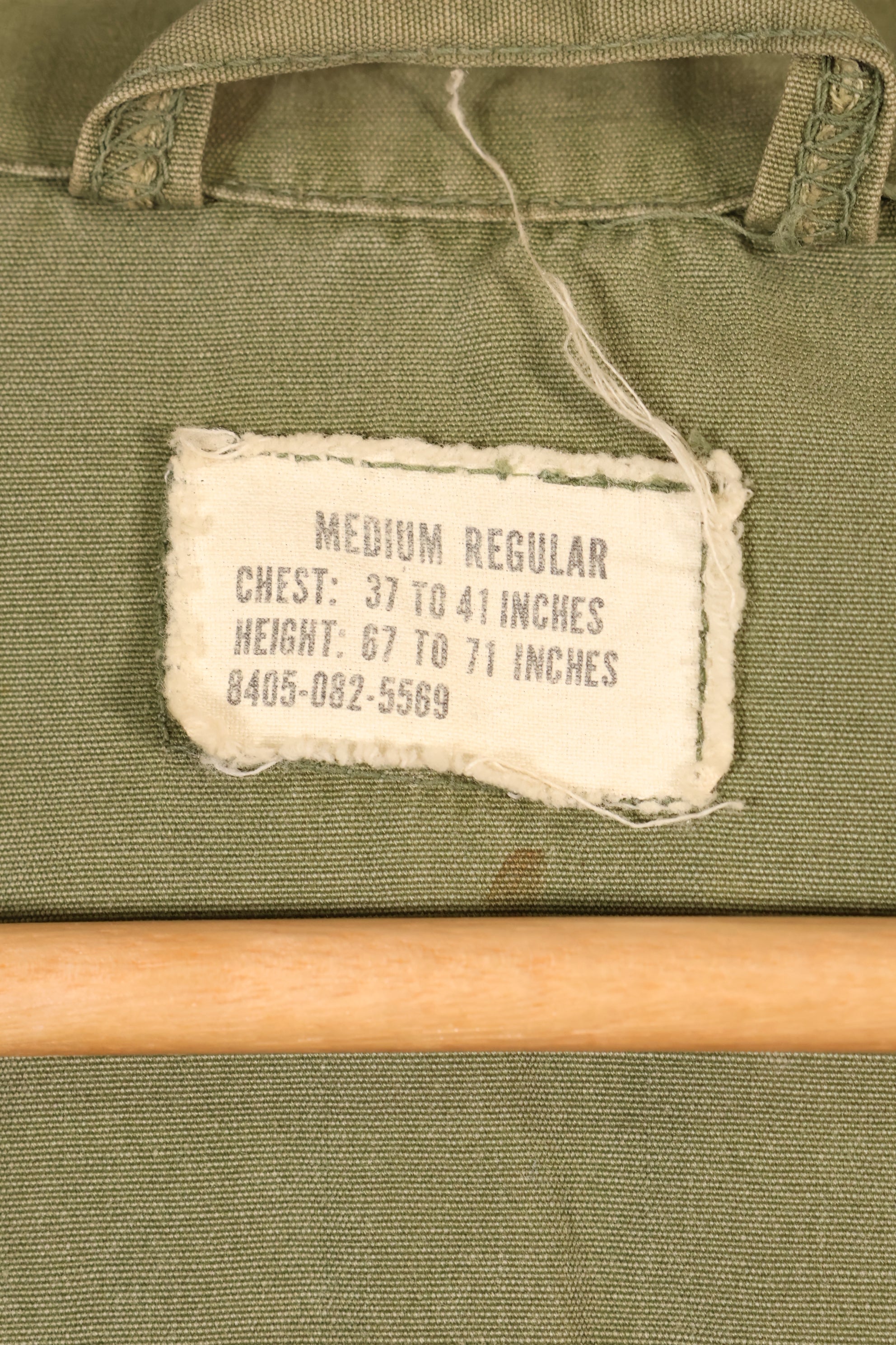 1967 Contract M-R 3rd Model Jungle Fatigue Jacket—Some Fading—Used