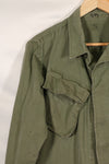 Circa 1968, estimated size S-R 4th Model Jungle Fatigue Jacket, used, released by film company.