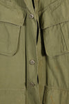 1966–67 Contract X-S-R Non-Ripstop 3rd Model Jungle Fatigue Jacket—Rare Item—Used