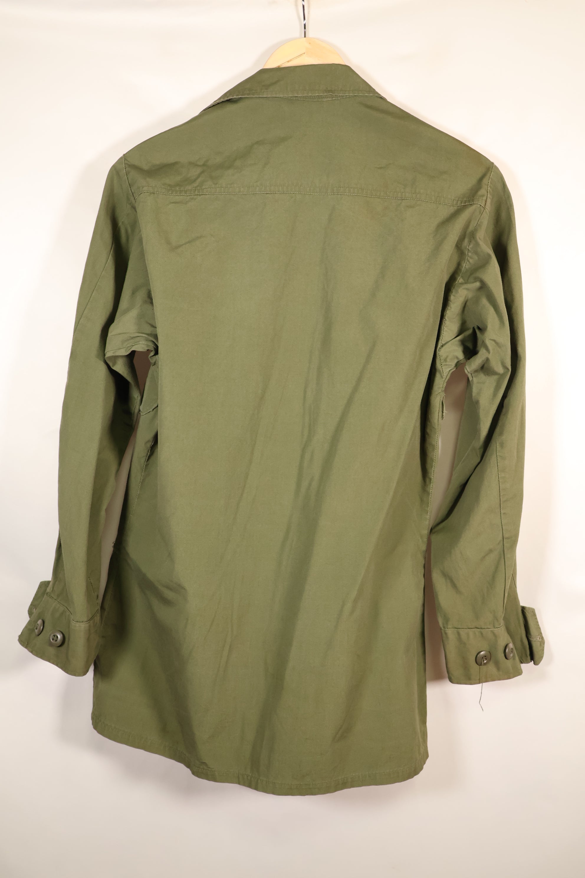 1966–67 Contract X-S-R Non-Ripstop 3rd Model Jungle Fatigue Jacket—Rare Item—Used