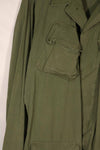 Real 3rd Model Jungle Fatigue Jacket, no size tag, stained, used.