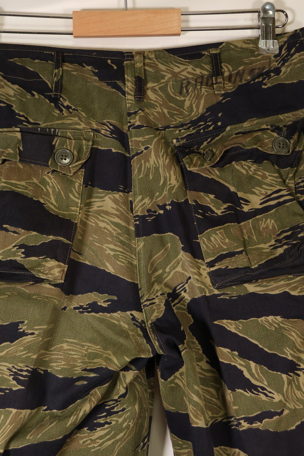 Mid-1960s, US-M, Made in Okinawa, Okinawa Tiger Pattern, Tiger-Stripe Pants, US Cut, Used