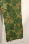 Late 1960s to early 1970s | Privately sourced | Mitchell camouflage | USMC | WWII HBT-style cut | Reversible pants | Used
