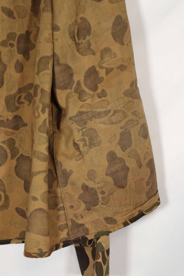 Civilian READ HEAD hunting jacket made in Japan, frogskin camouflage, 1970s vintage.
