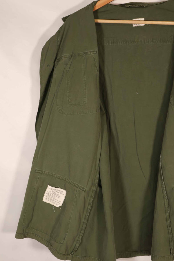 Real 1967 3rd Model Jungle Fatigue Jacket, L-R, large, used.