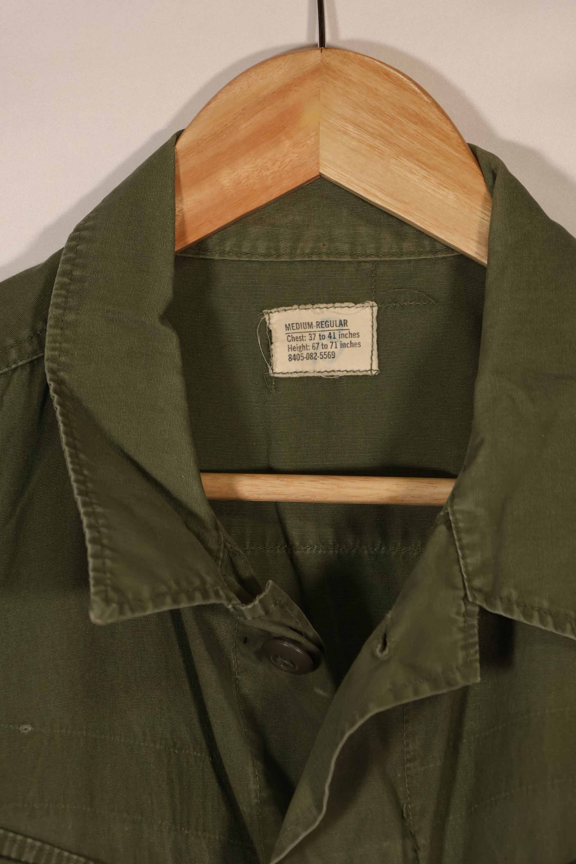 Real 3rd Model Jungle Fatigue Jacket M-R, used with stains, etc.