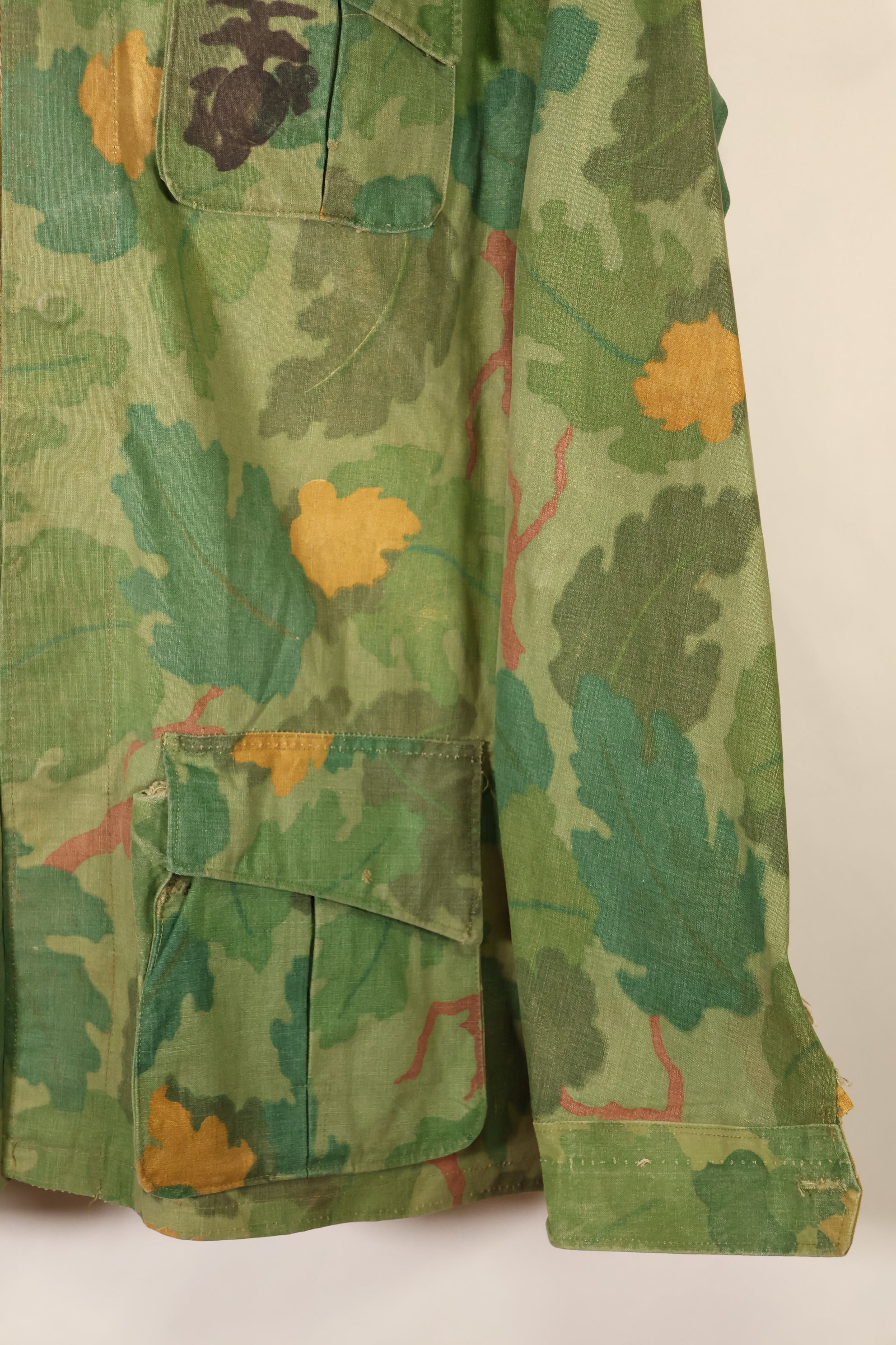 Late 1960s-70s USMC privately procured Mitchell pattern hooded field jacket, used.