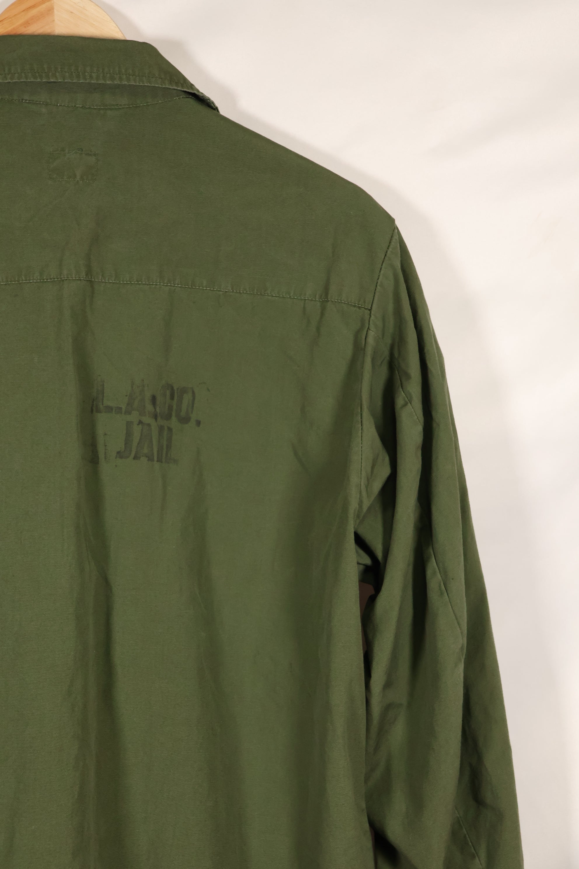 Circa 1967-68 Modified M-R 3rd Model Jungle Fatigue Jacket, used, film company release.