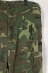 Real 1967 Poplin early lot fabric ERDL Fatigue pants, used D