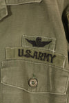 Late 1960s Contract Item, 16 1/2 x 32, OG-107, Utility Shirt with Patch, Used