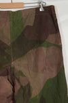 British Army SAS Trousers WINDPROOF Camouflage Pants Size No.1 Used B