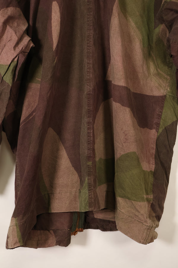 1940s, WWII, British Army, Windproof Camouflage Smock, Modified, Indochina War Replica, Post-war modifications, Used