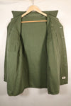 1968 Contract, Estimated Size: MEDIUM, OG-107, Utility Shirt, Aftermarket Patch, Used