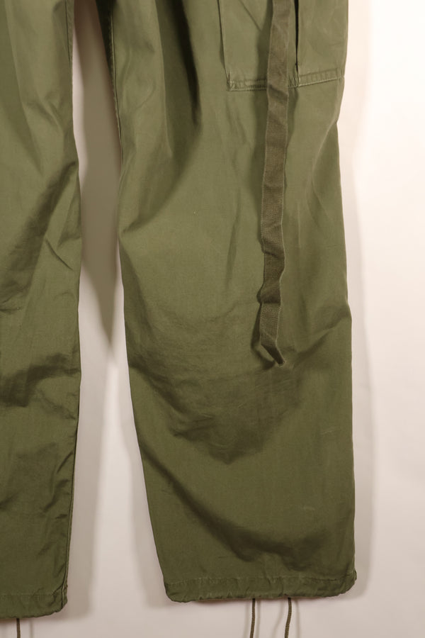1963–64 Contract—Presumed M-R 1st Model Jungle Fatigue Pants—No Tag—Used
