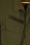 Real 1966-1967 3rd Model Jungle Fatigue Jacket M-R with USAF insignia