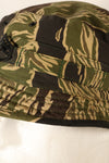 Late 1960s Okinawa Tiger Pattern CISO Cut Booney Hat with local modifications Used