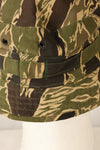 Late 1960s Okinawa Tiger Pattern CISO Cut Booney Hat with local modifications Used