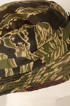 Late 1960s Okinawa Tiger Pattern CISO Cut Booney Hat with local modifications Used
