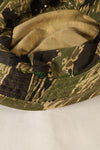 Late 1960s Okinawa Tiger Pattern CISO Cut Booney Hat with local modifications Used