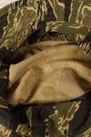 Late 1960s Okinawa Tiger Pattern CISO Cut Booney Hat with local modifications Used