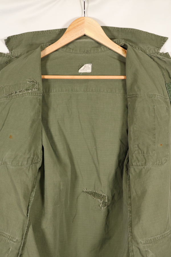 Circa 1969 XS-R size 4th Model Jungle Fatigue Jacket, used, released by film company.