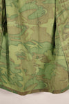 1969 Contract, S-S, ERDL Green Leaf Camo, Jungle Fatigue Jacket, Short-Sleeve Custom, Used