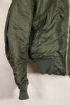 1970 Contract MEDIUM USAF L-2B Flight Jacket, Light Zone, Worn by Bill Eveland, Good Condition