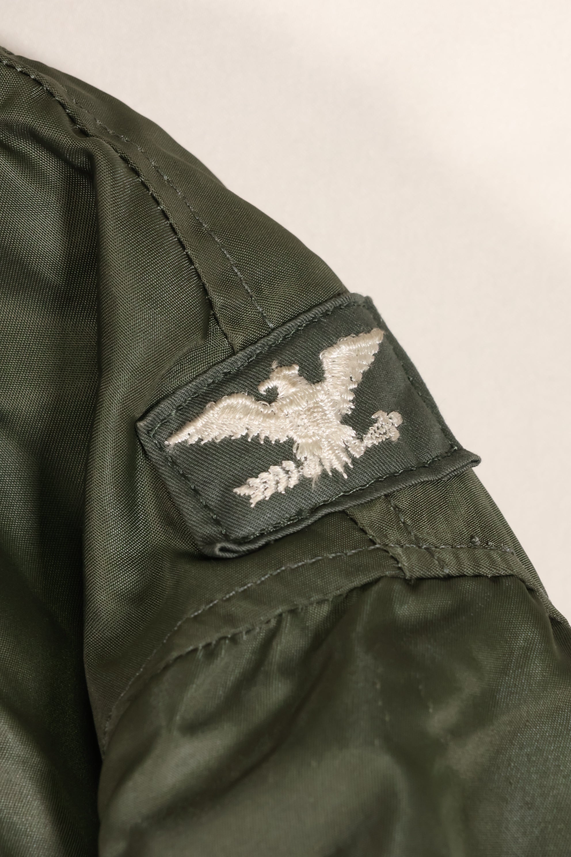 1970 Contract MEDIUM USAF L-2B Flight Jacket, Light Zone, Worn by Bill Eveland, Good Condition