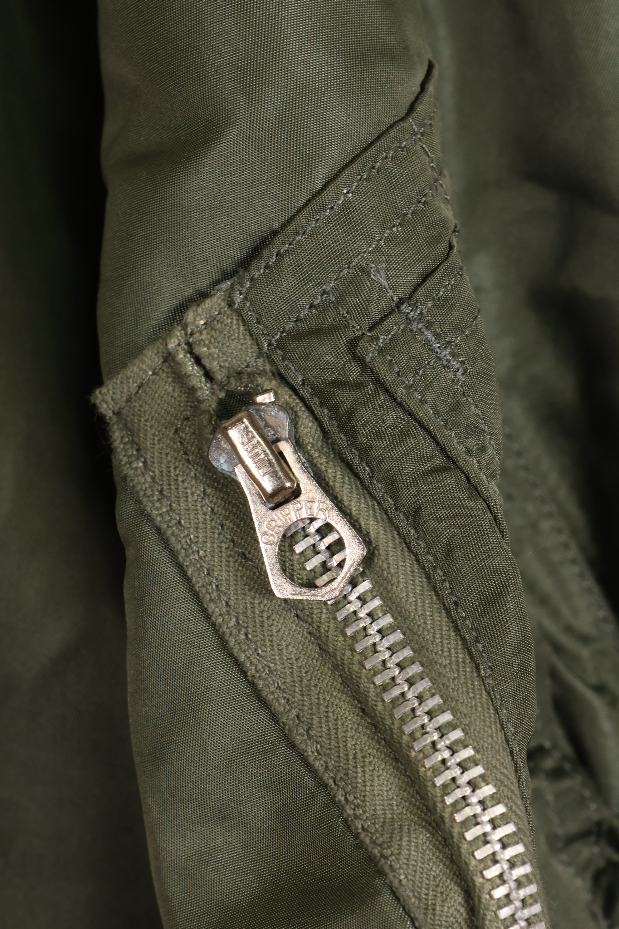 1970 Contract MEDIUM USAF L-2B Flight Jacket, Light Zone, Worn by Bill Eveland, Good Condition