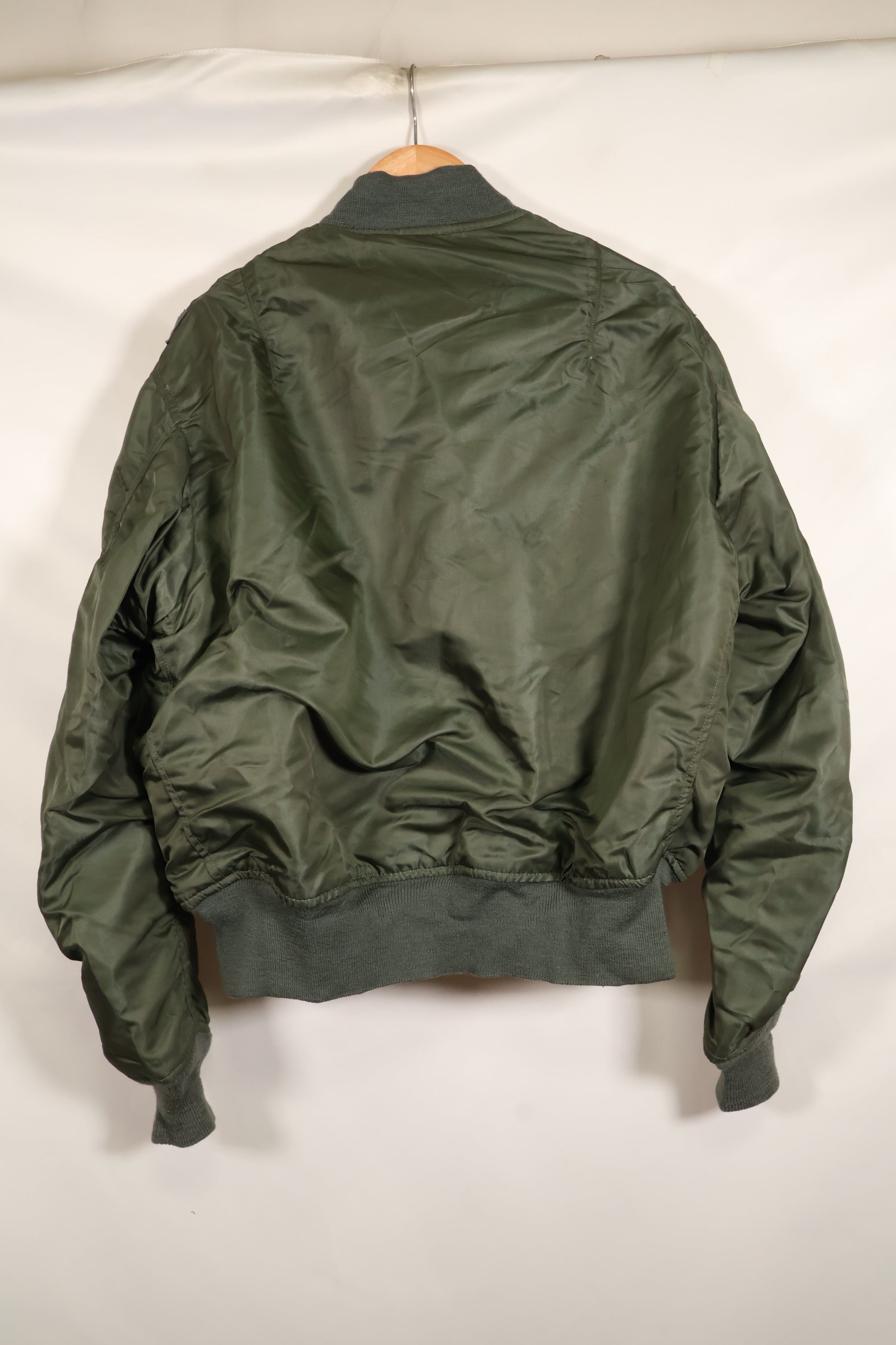 1970 Contract MEDIUM USAF L-2B Flight Jacket, Light Zone, Worn by Bill Eveland, Good Condition