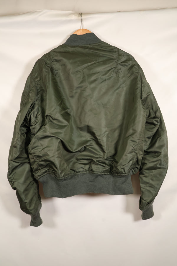 1970 Contract MEDIUM USAF L-2B Flight Jacket, Light Zone, Worn by Bill Eveland, Good Condition