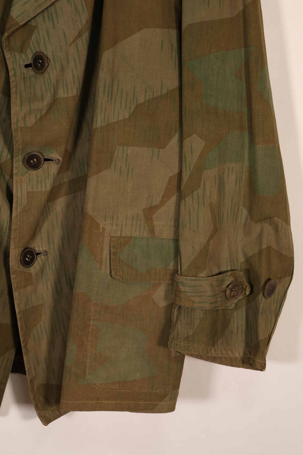Real 1940s German Army Splinter Camouflage Locally Made Field Jacket U
