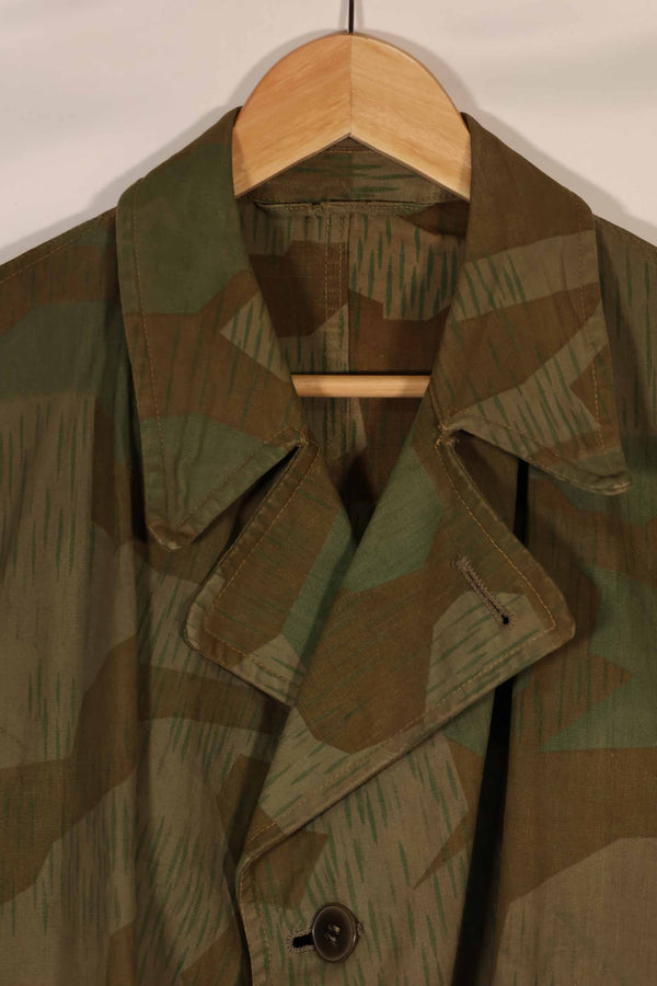 Real 1940s German Army Splinter Camouflage Locally Made Field Jacket U