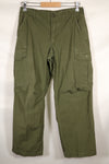 Circa 1969 S-S Size 4th Model Jungle Fatigue Pants, Used, Film Company Release A